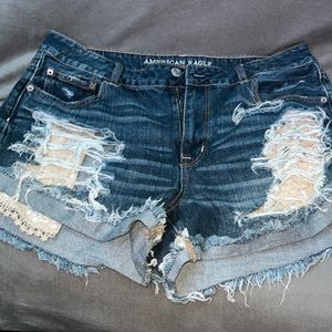 American Eagle HI-RISE FESTIVAL Jean shorts